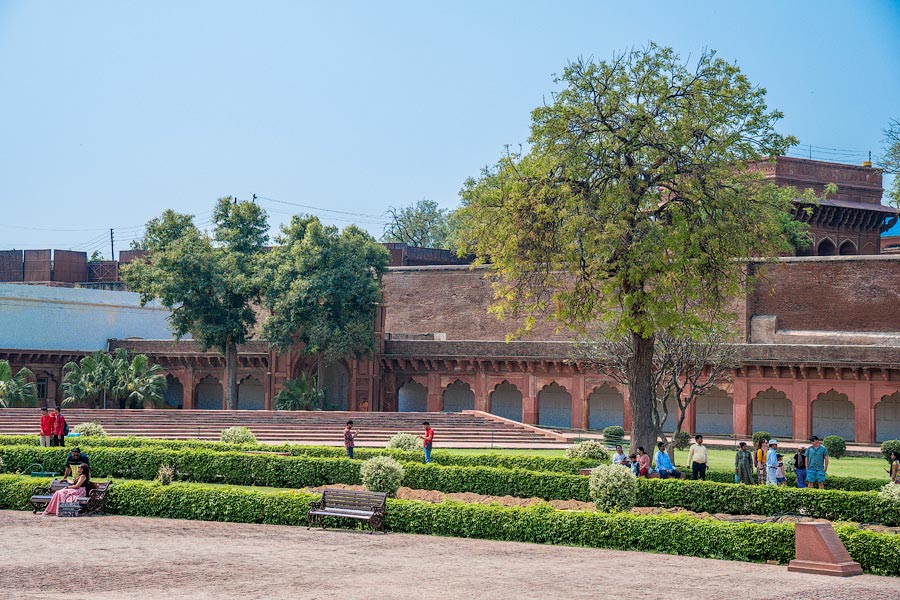 Красный форт, Агра, Индия Красный форт, Агра, Индия